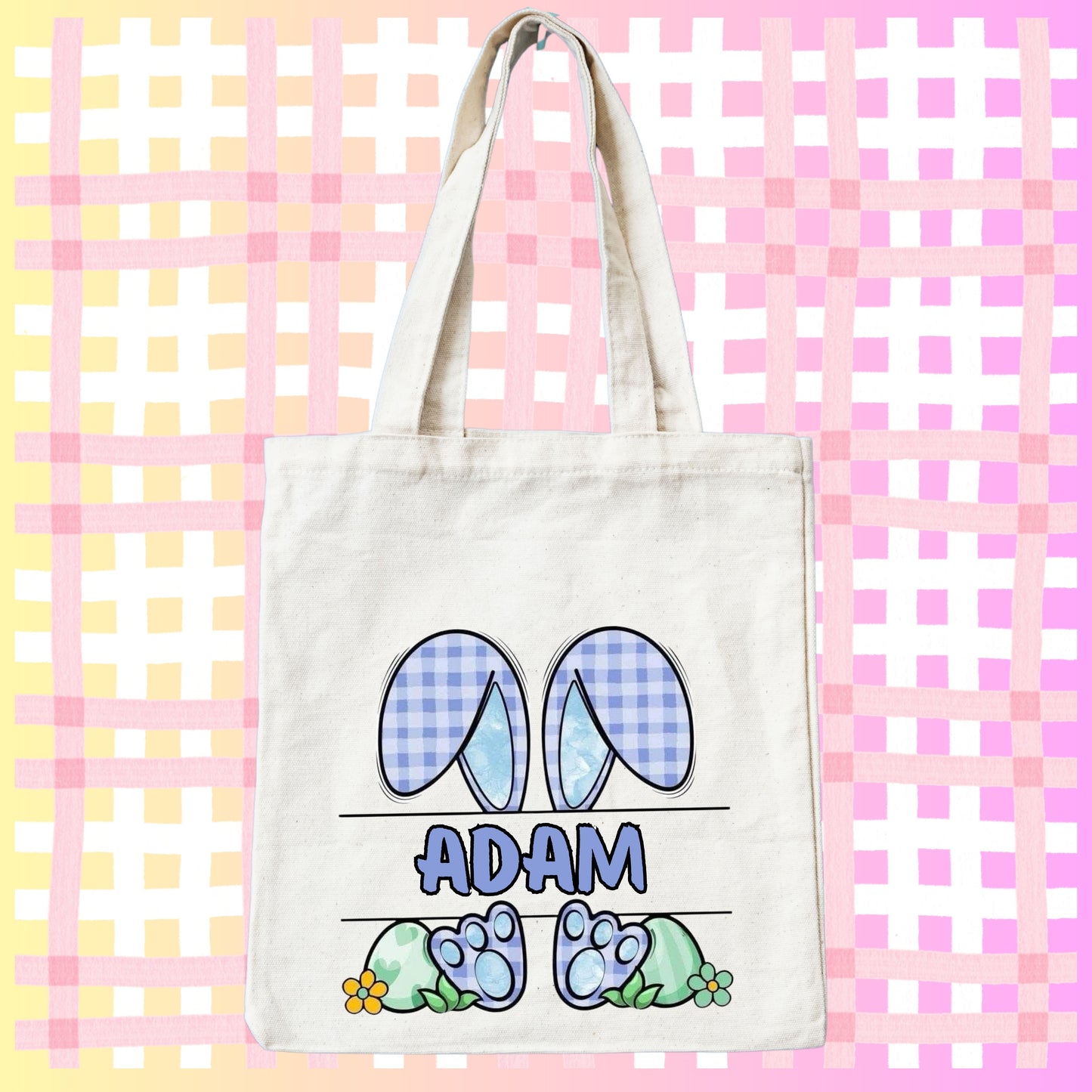 Customizable Easter Tote Bag