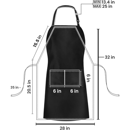 Measure with your heart Apron