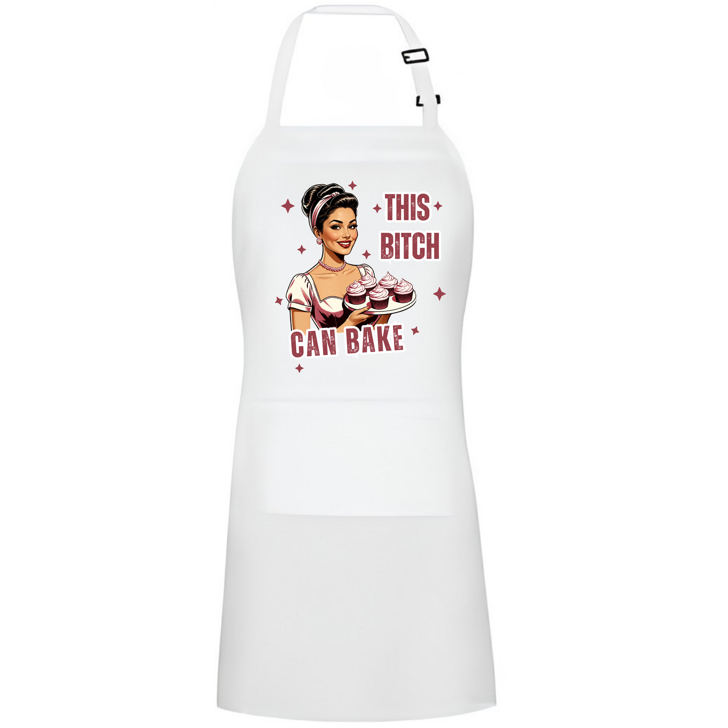 This B can bake apron
