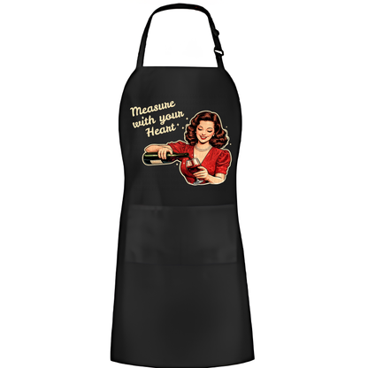 Measure with your heart Apron