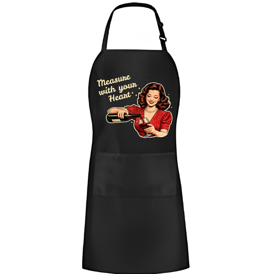 Measure with your heart Apron
