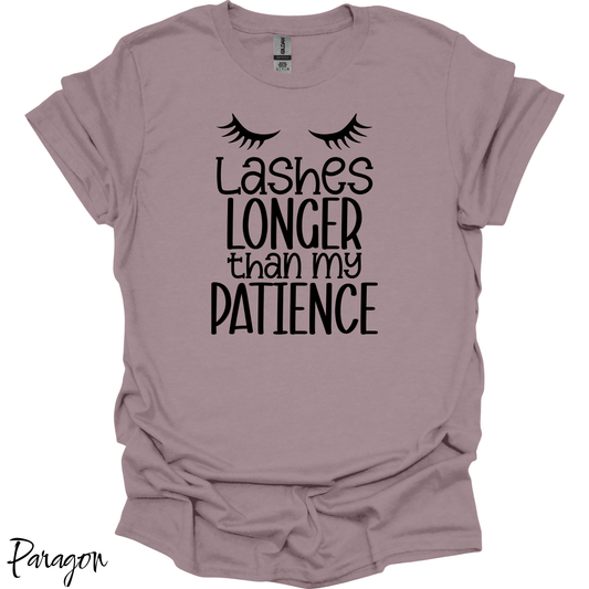 Lashes longer than my patience T Shirt