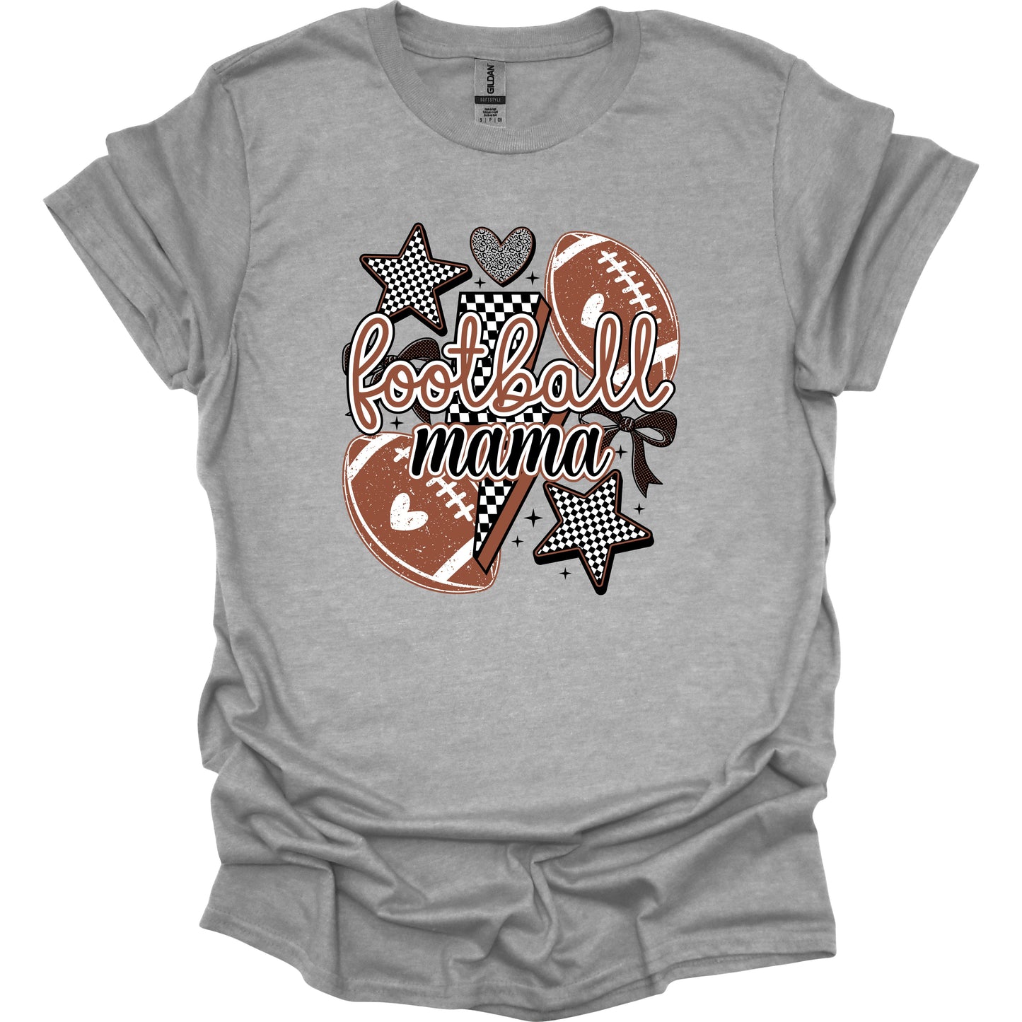 Fotball Mama T shirt 1