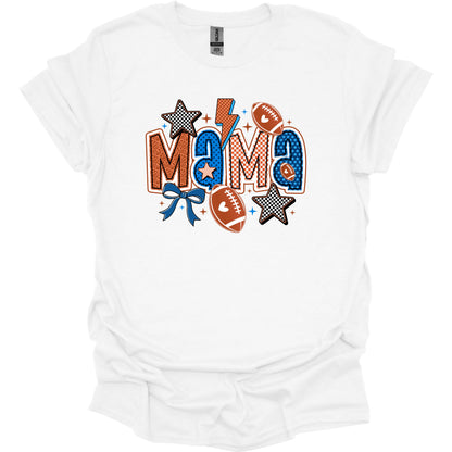Football Mama Star T-Shirt