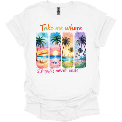Summer never ends T Shirt