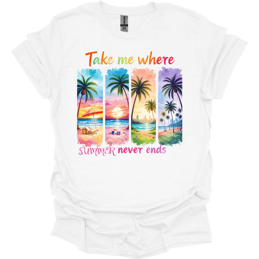 Summer never ends T Shirt