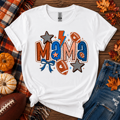 Football Mama Star T-Shirt